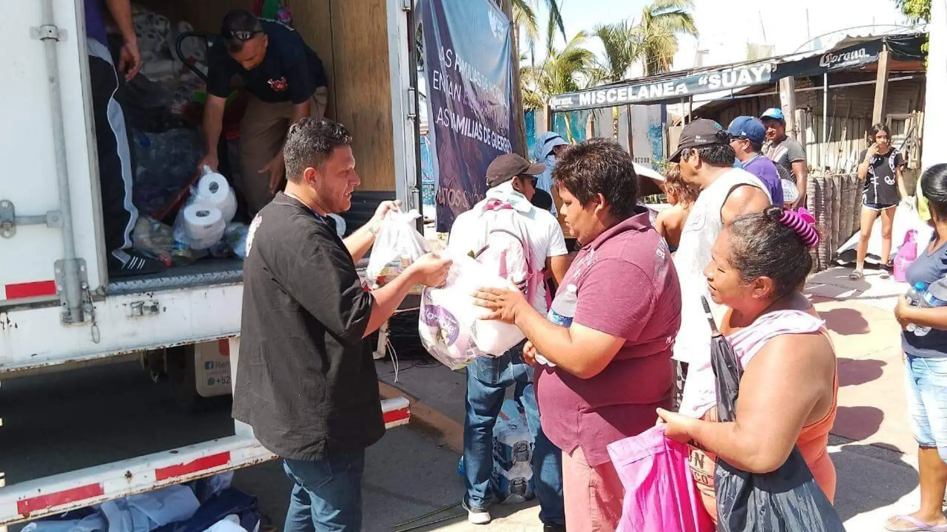 Insumos entregados a Guerrero 1